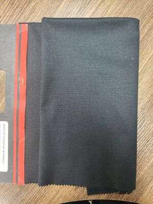 Modacrylic Woven Flame Retardant Fabric 240gsm dengan tahan api dan lebar 150cm