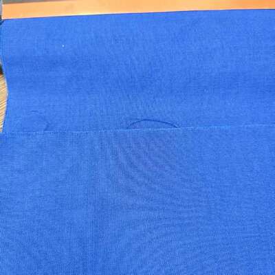 Kain Meta Aramid Anti-statis Biru Cerah 160gsm untuk Pakaian Kerja Keselamatan Petrokimia Musim Panas